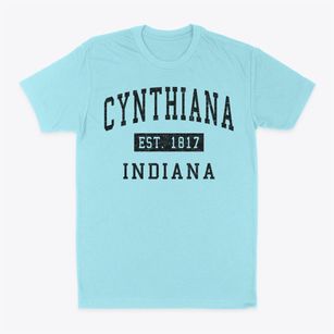 Cynthiana Indiana Classic Established Classic Dad T-Shirt