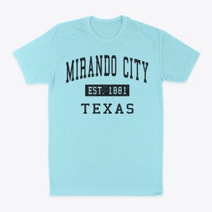 Mirando City Texas Classic Established Classic Dad T-Shirt