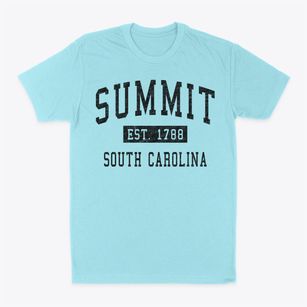 Summit South Carolina Classic Established Classic Dad T-Shirt