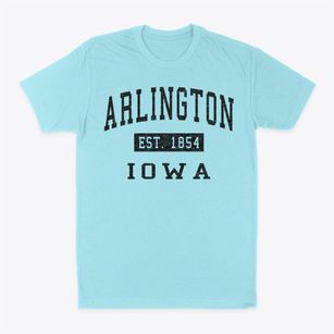 Arlington Iowa Classic Established Classic Dad T-Shirt
