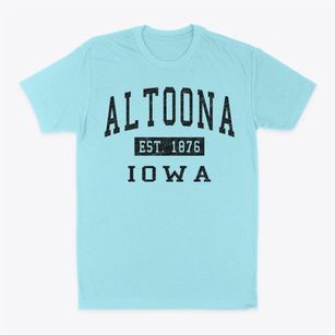 Altoona Iowa Classic Established Classic Dad T-Shirt