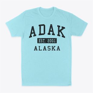 Adak Alaska Classic Established Classic Dad T-Shirt