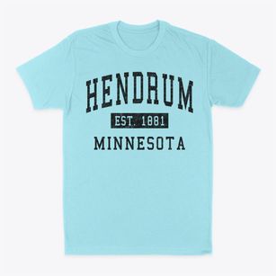 Hendrum Minnesota Classic Established Classic Dad T-Shirt