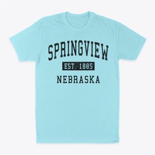 Springview Nebraska Classic Established Classic Dad T-Shirt