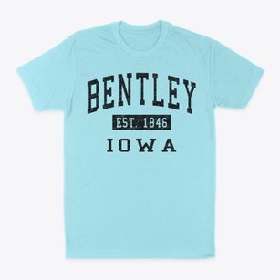 Bentley Iowa Classic Established Classic Dad T-Shirt