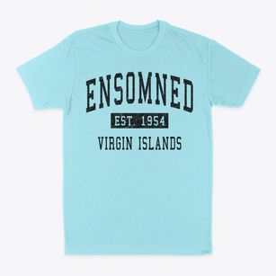 Ensomned Virgin Islands Classic Established Classic Dad T-Shirt