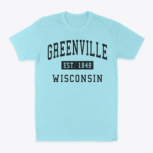 Greenville Wisconsin Classic Established Classic Dad T-Shirt