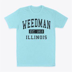 Weedman Illinois Classic Established Classic Dad T-Shirt