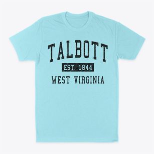 Talbott West Virginia Classic Established Classic Dad T-Shirt