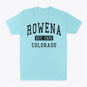 Rowena Colorado Classic Established Classic Dad T-Shirt