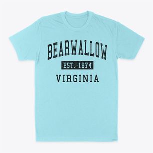 Bearwallow Virginia Classic Established Classic Dad T-Shirt