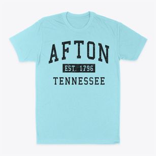 Afton Tennessee Classic Established Classic Dad T-Shirt