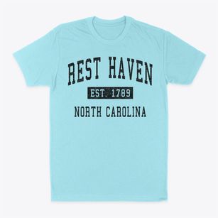 Rest Haven North Carolina Classic Established Classic Dad T-Shirt