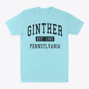 Ginther Pennsylvania Classic Established Classic Dad T-Shirt