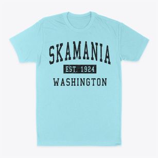 Skamania Washington Classic Established Classic Dad T-Shirt