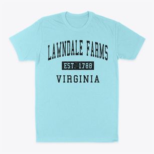Lawndale Farms Virginia Classic Established Classic Dad T-Shirt