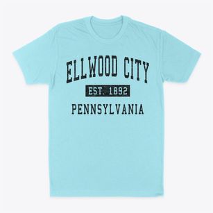 Ellwood City Pennsylvania Classic Established Classic Dad T-Shirt