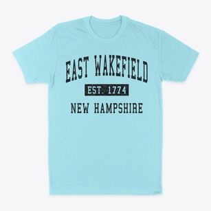East Wakefield New Hampshire Classic Established Classic Dad T-Shirt