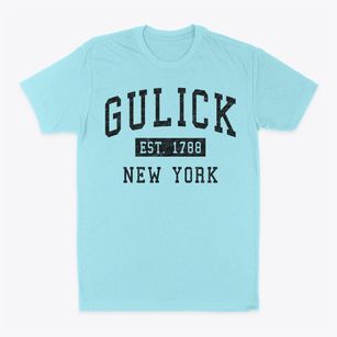 Gulick New York Classic Established Classic Dad T-Shirt