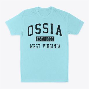 Ossia West Virginia Classic Established Classic Dad T-Shirt