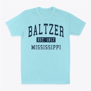 Baltzer Mississippi Classic Established Classic Dad T-Shirt