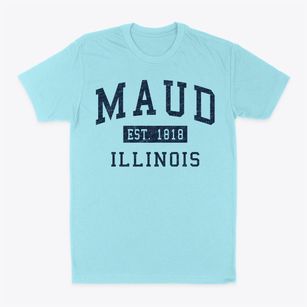 Maud Illinois Classic Established Classic Dad T-Shirt