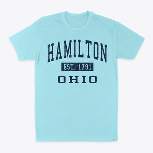 Hamilton Ohio Classic Established Classic Dad T-Shirt