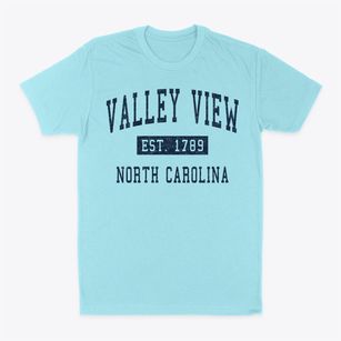 Valley View North Carolina Classic Established Classic Dad T-Shirt