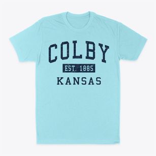 Colby Kansas Classic Established Classic Dad T-Shirt