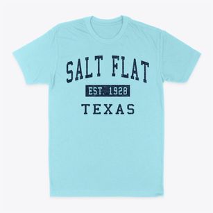 Salt Flat Texas Classic Established Classic Dad T-Shirt
