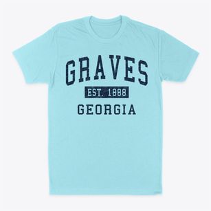 Graves Georgia Classic Established Classic Dad T-Shirt