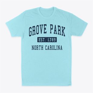 Grove Park North Carolina Classic Established Classic Dad T-Shirt