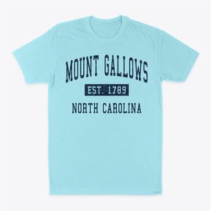 Mount Gallows North Carolina Classic Established Classic Dad T-Shirt