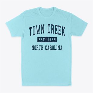 Town Creek North Carolina Classic Established Classic Dad T-Shirt