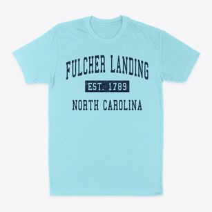 Fulcher Landing North Carolina Classic Established Classic Dad T-Shirt