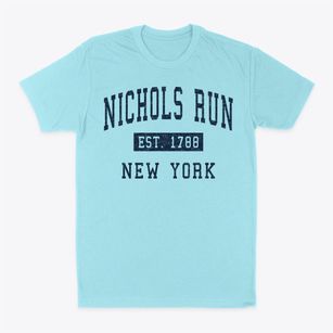 Nichols Run New York Classic Established Classic Dad T-Shirt