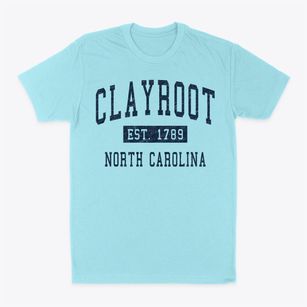 Clayroot North Carolina Classic Established Classic Dad T-Shirt