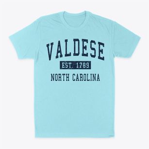 Valdese North Carolina Classic Established Classic Dad T-Shirt