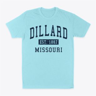 Dillard Missouri Classic Established Classic Dad T-Shirt