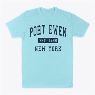 Port Ewen New York Classic Established Classic Dad T-Shirt