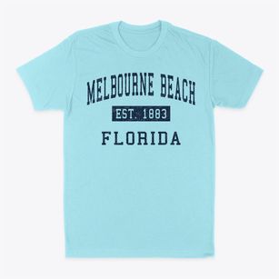 Melbourne Beach Florida Classic Established Classic Dad T-Shirt