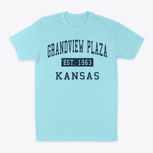 Grandview Plaza Kansas Classic Established Classic Dad T-Shirt