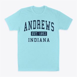 Andrews Indiana Classic Established Classic Dad T-Shirt