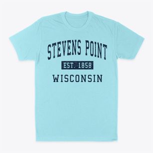 Stevens Point Wisconsin Classic Established Classic Dad T-Shirt