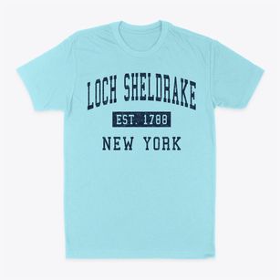 Loch Sheldrake New York Classic Established Classic Dad T-Shirt