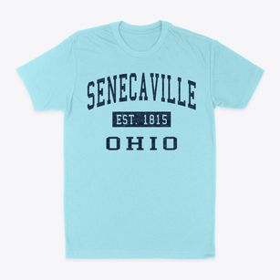 Senecaville Ohio Classic Established Classic Dad T-Shirt