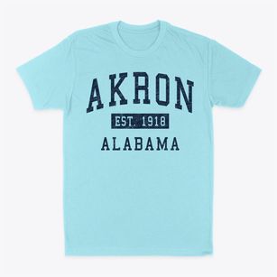 Akron Alabama Classic Established Classic Dad T-Shirt