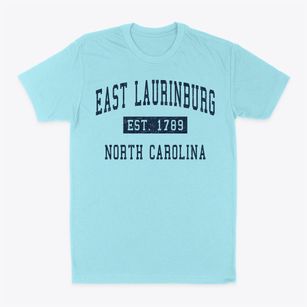 East Laurinburg North Carolina Classic Established Classic Dad T-Shirt