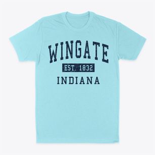 Wingate Indiana Classic Established Classic Dad T-Shirt