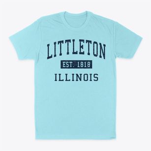 Littleton Illinois Classic Established Classic Dad T-Shirt